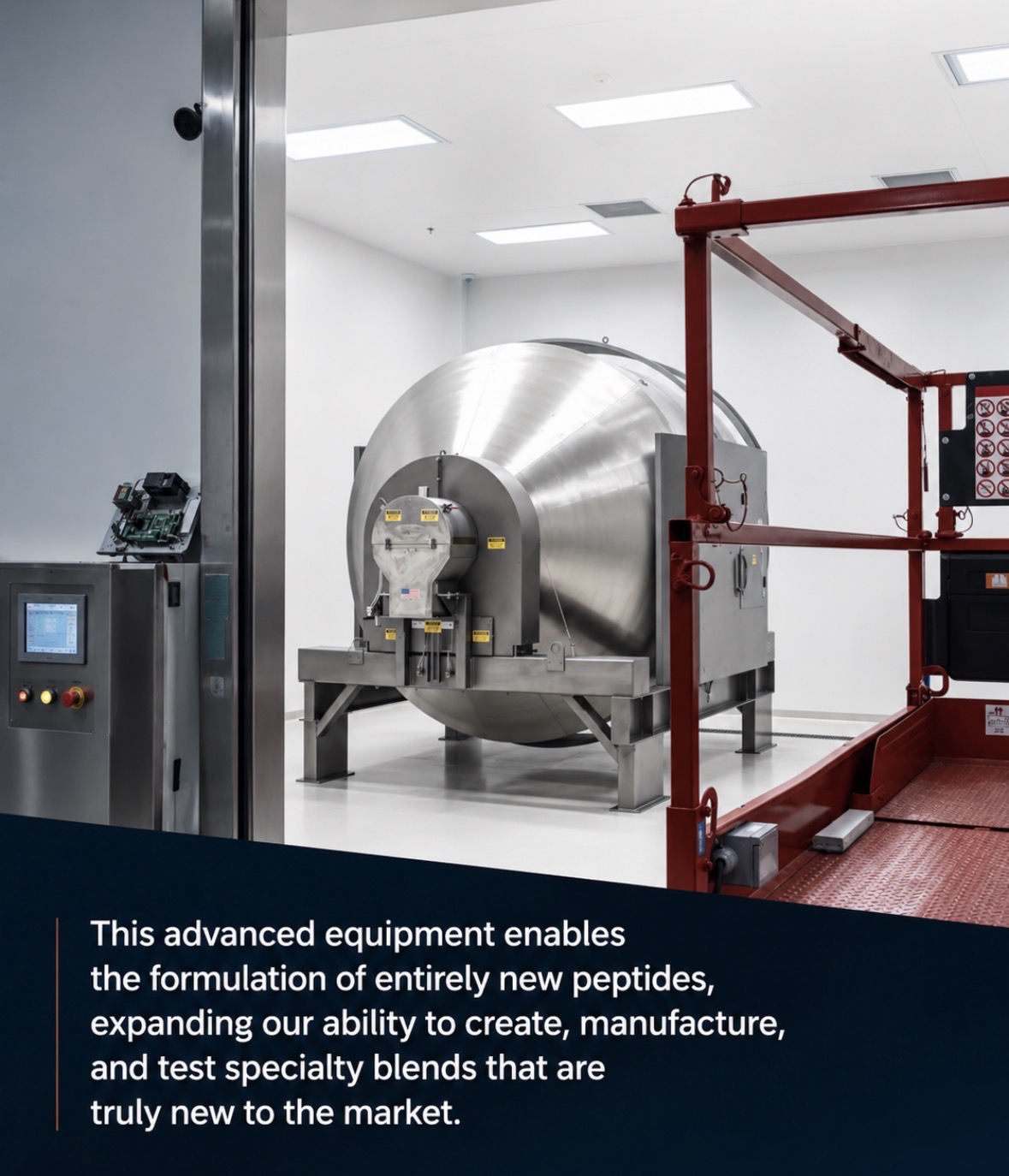 ICP-MS analytical equipment in the RevHealth fulfillment facility